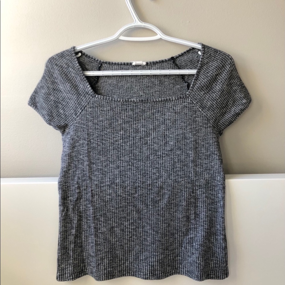 Garage: Salt & Pepper Ribbed Top